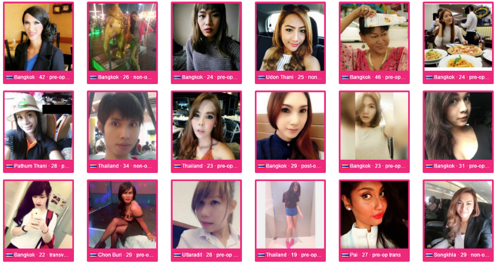 Dating ladyboys from Thailand