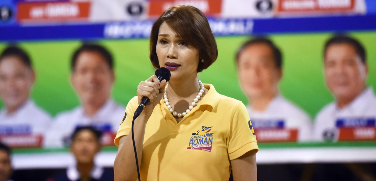 Geraldine Roman Philippines Congresswoman